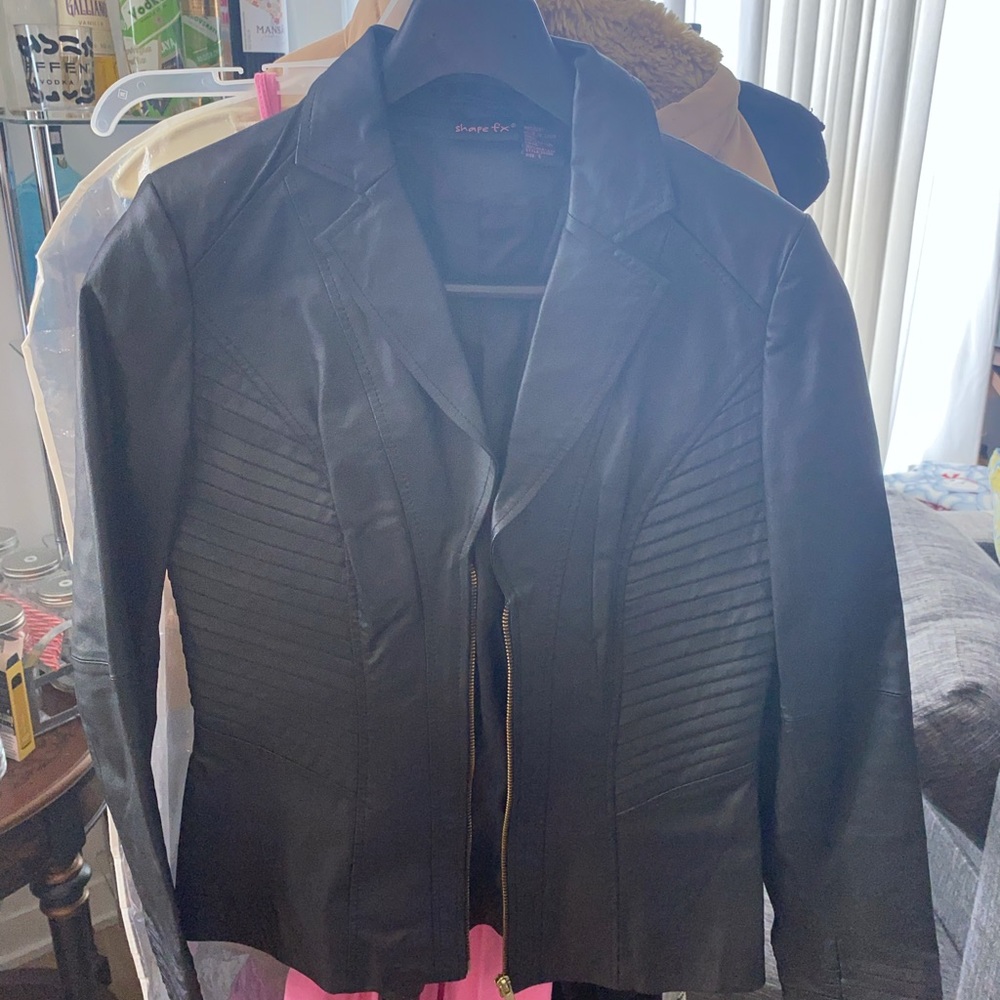 Leather jacket